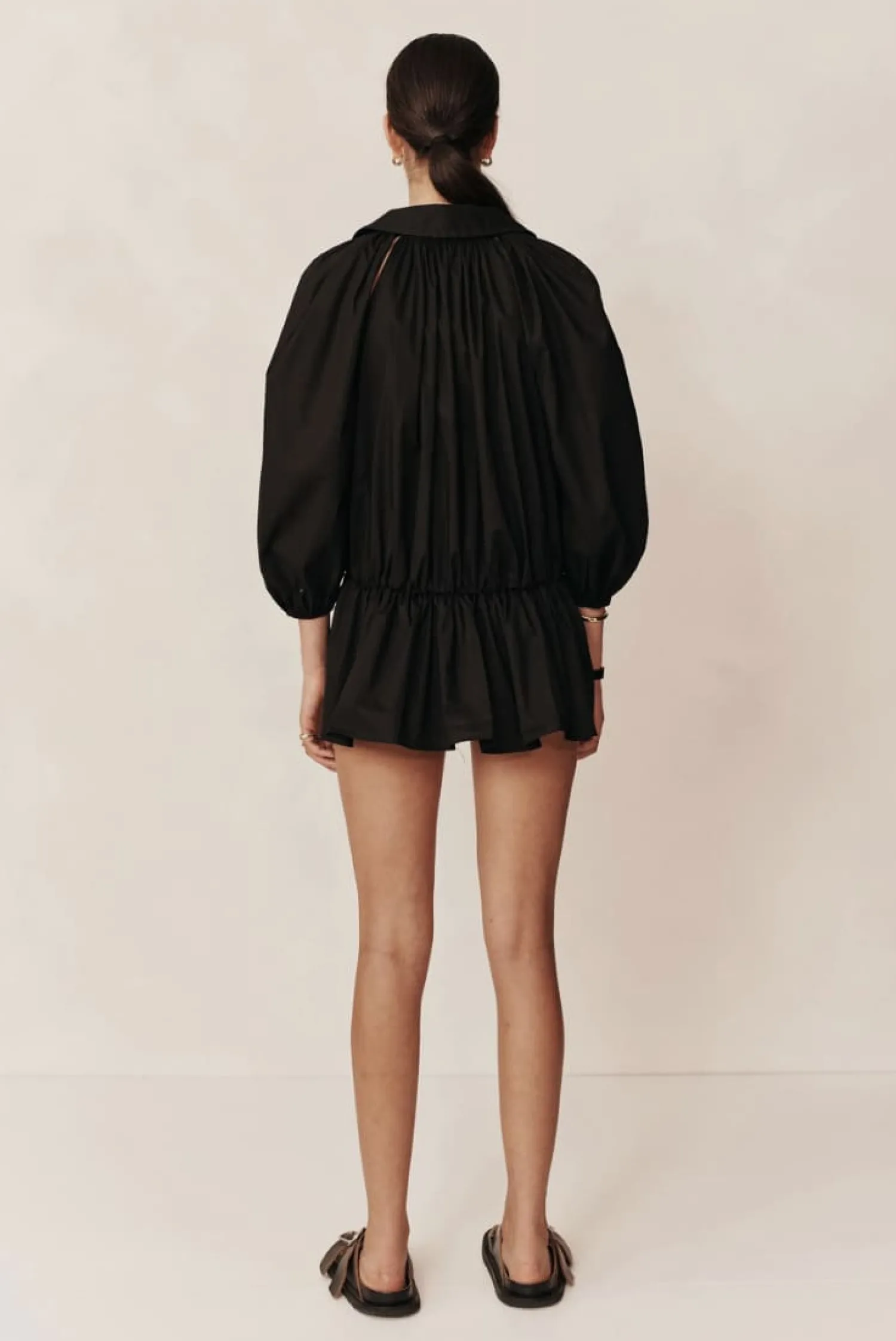 Best ESSE COLLECTED COLLARED MINI DRESS
