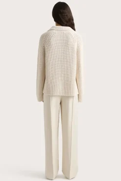 Shop FAITHFULL THE BRAND COLMIER SWEATER Beige