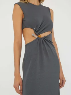 Flash Sale CHRISTOPHER ESBER CONCAVE STONE TANK DRESS