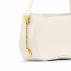 Best NEOUS CORVUS LEATHER BAGUETTE Cream