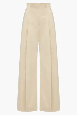 Fashion ST. AGNI COTTON PAPERBAG WAIST TROUSERS