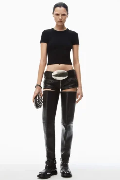 Store ALEXANDERWANG.T CREW NECK SHORT SLEEVE BABY TEE