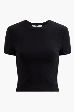 Clearance ALEXANDERWANG.T CREW NECK SHORT SLEEVE BABY TEE