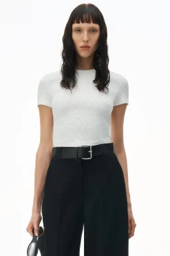 Cheap ALEXANDERWANG.T CREW NECK SHORT SLEEVE BABY TEE