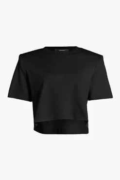 Outlet WARDROBE.NYC CROP SHOULDER PAD T-SHIRT