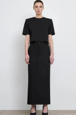 Outlet WARDROBE.NYC CROP SHOULDER PAD T-SHIRT