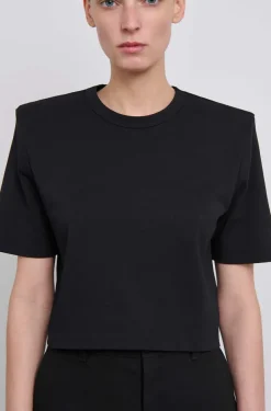 Outlet WARDROBE.NYC CROP SHOULDER PAD T-SHIRT