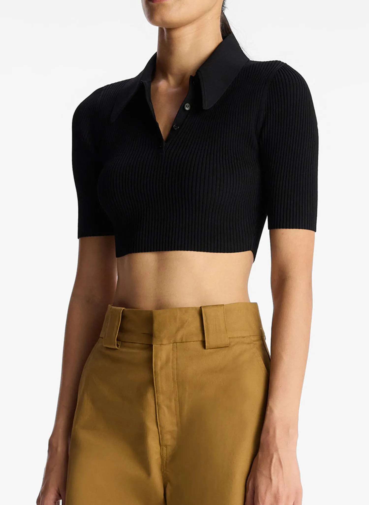 Flash Sale A.L.C CROPPED ATLAS Black