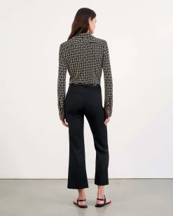 Store NILI LOTAN CROPPED CORETTE PANT Black
