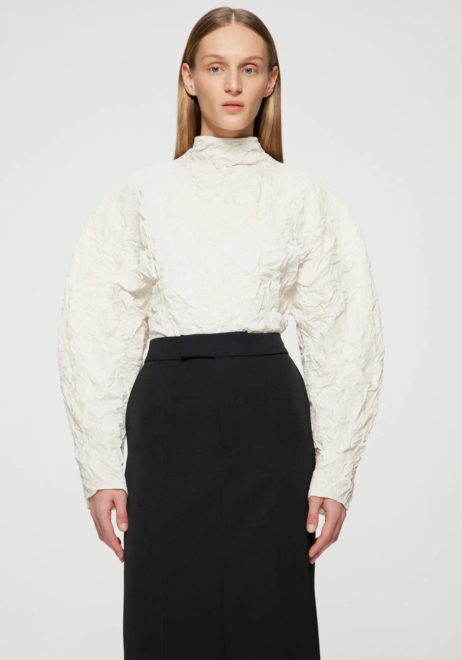 Hot RÓHE CRUSHED TAFFETA SCULPTURAL TOP