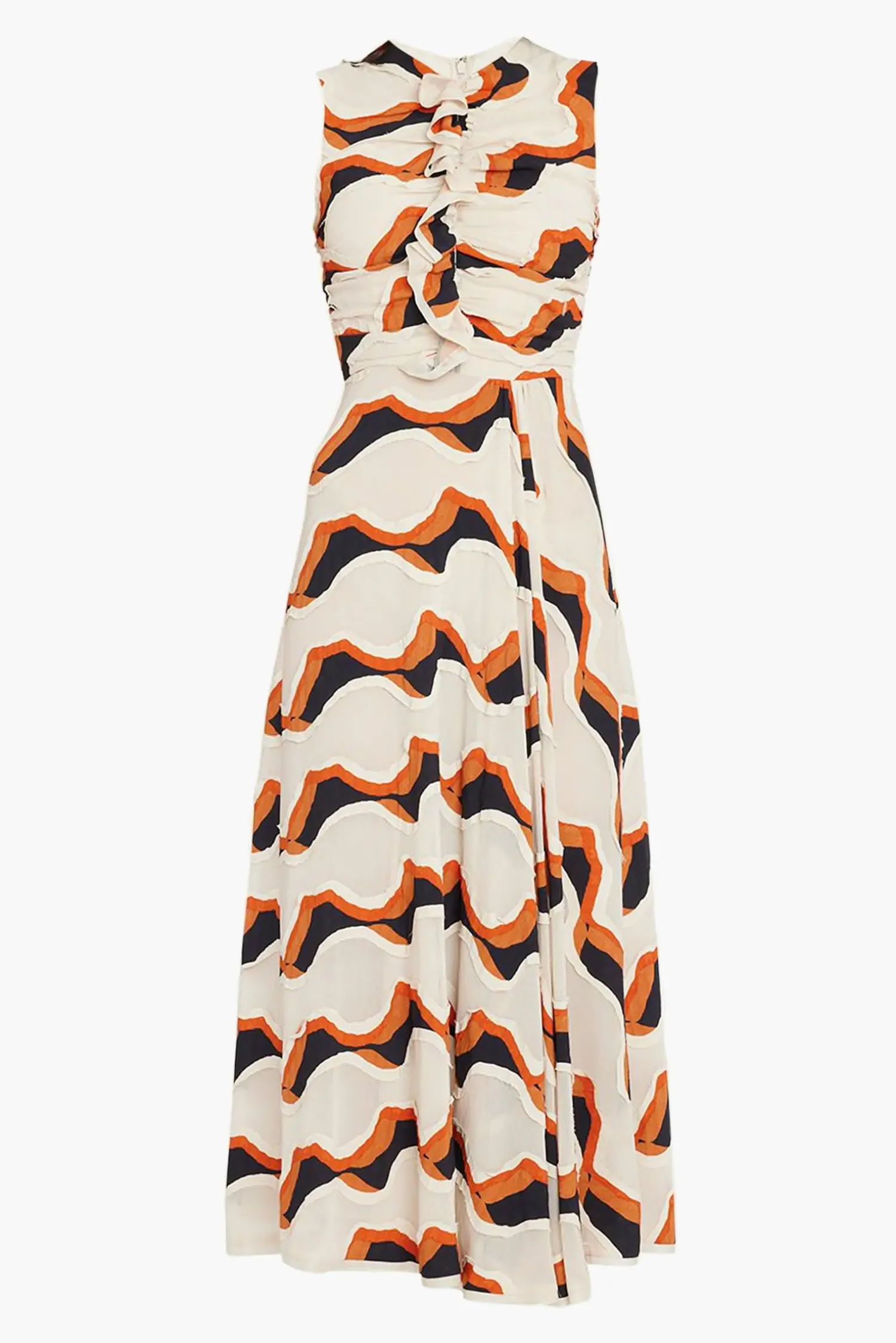 Shop ULLA JOHNSON CRUZ DRESS Conch