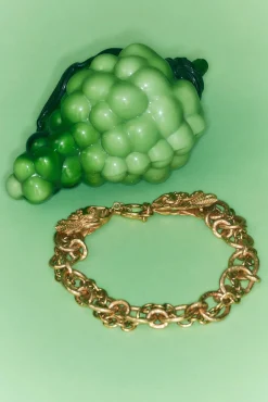 Sale ALÉMAIS CURIO FISH FOB CHAIN NECKLACE Gold