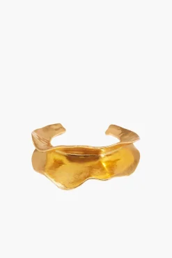 Discount ALÉMAIS CURIO HOOP CUFF Gold
