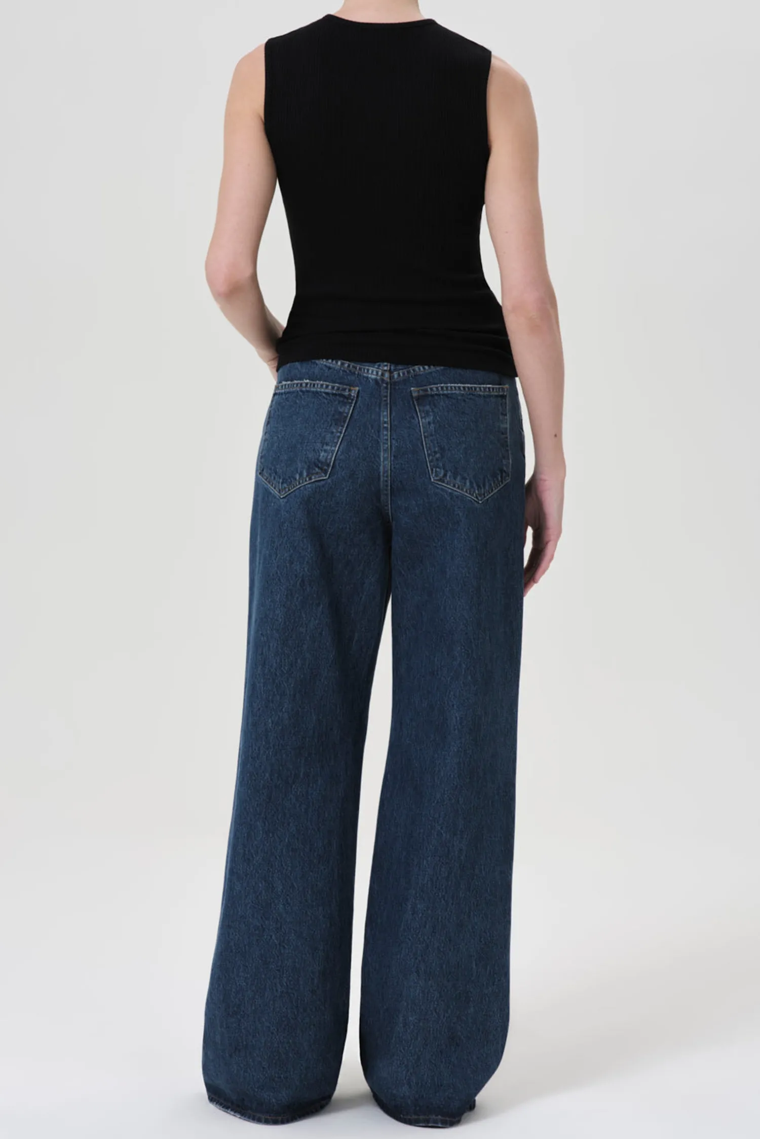 Cheap AGOLDE DAME JEAN NO CUFF