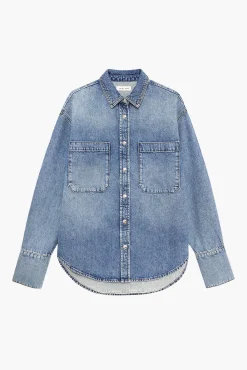 Flash Sale ANINE BING DANTE DENIM SHIRT VintageIndigo