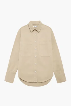 Hot ANINE BING DANTE SHIRT Oatmeal