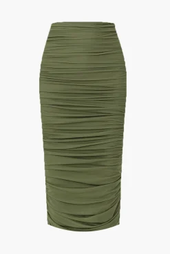 Sale MAYGEL CORONEL DASOS SKIRT Kale