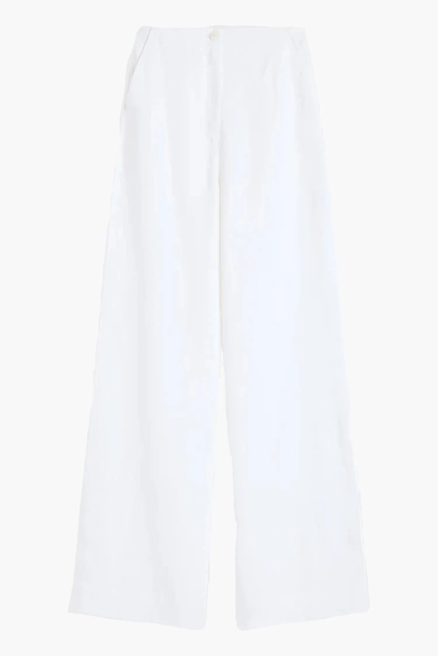 Outlet BONDI BORN DELPHI ORGANIC LINEN TAILORED PANT White
