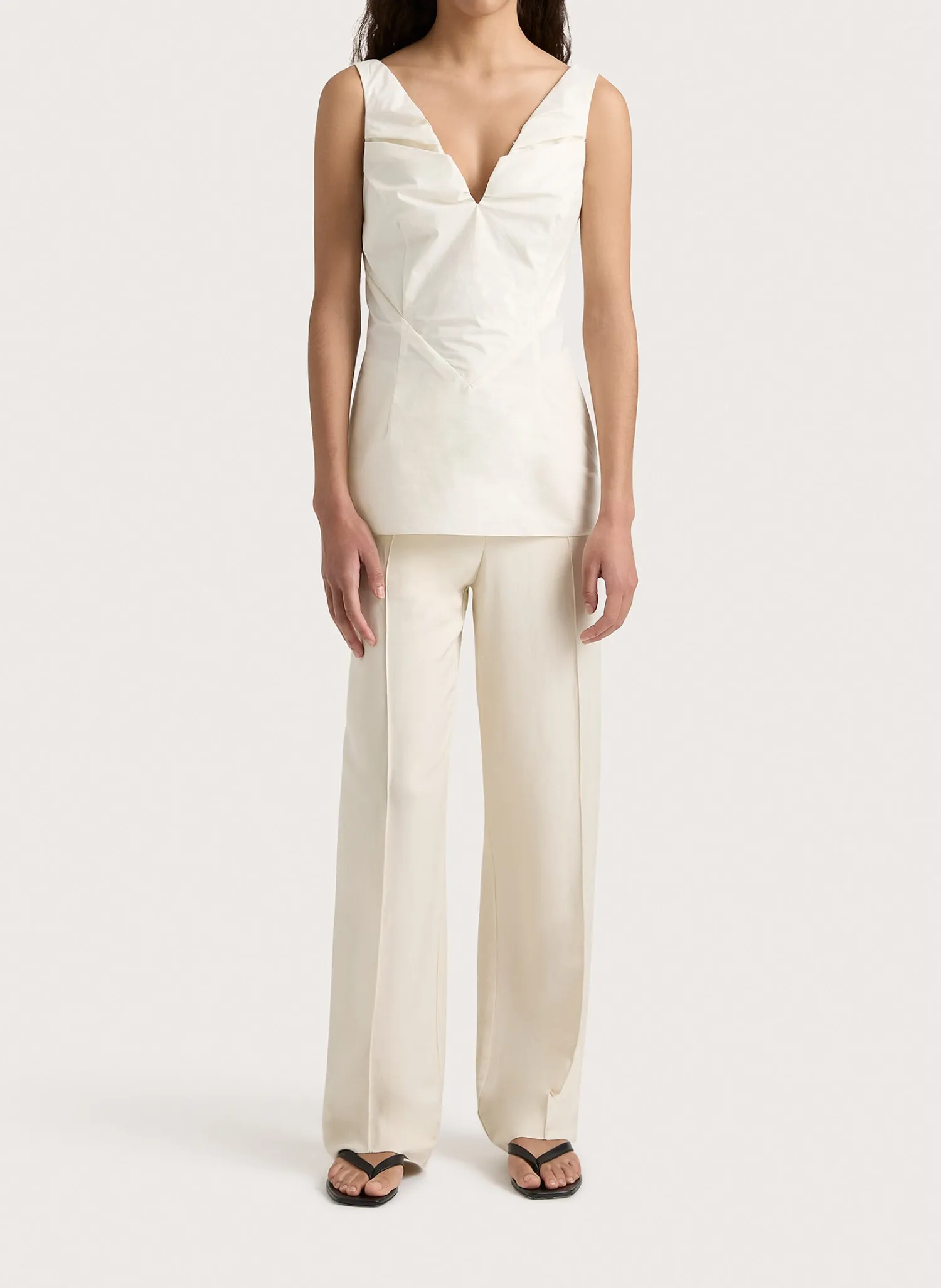 Best FAITHFULL THE BRAND DESORD TOP White