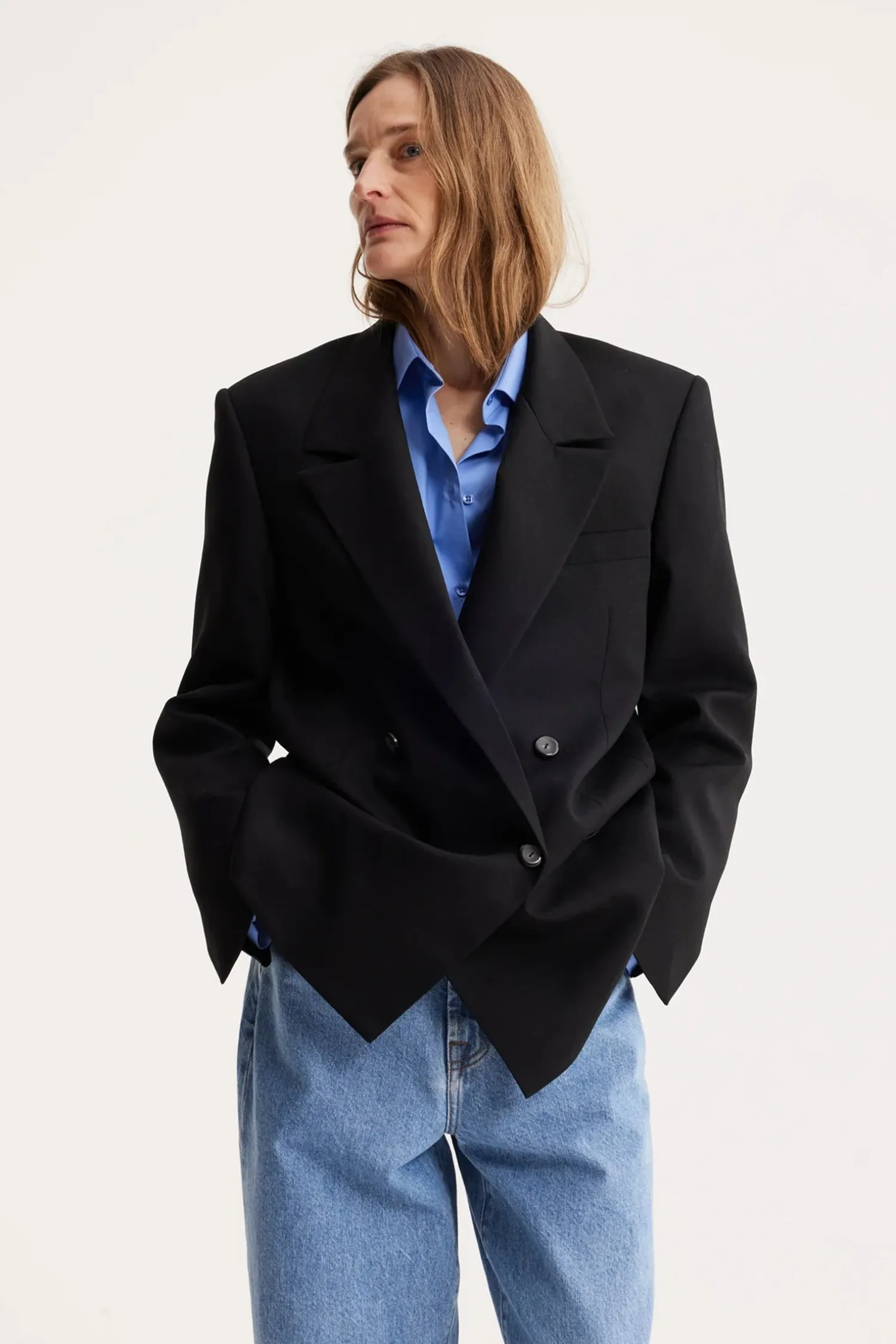 New RÓHE DOUBLE BREASTED BLAZER