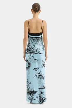 Shop SIR DREAMWOOD SCARF MIDI DRESS BriseSoleil