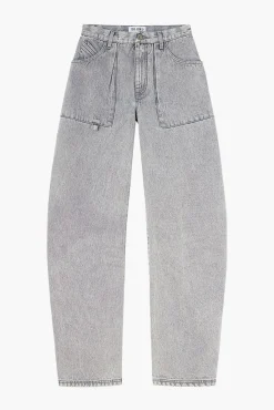 Flash Sale THE ATTICO EFFIE LONG PANTS LightGrey