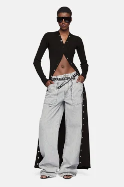 Flash Sale THE ATTICO EFFIE LONG PANTS LightGrey