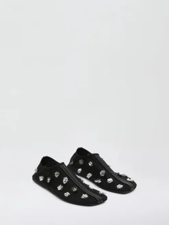 Best CHRISTOPHER ESBER EMBLA BEADED MESH FLAT BlackMulti