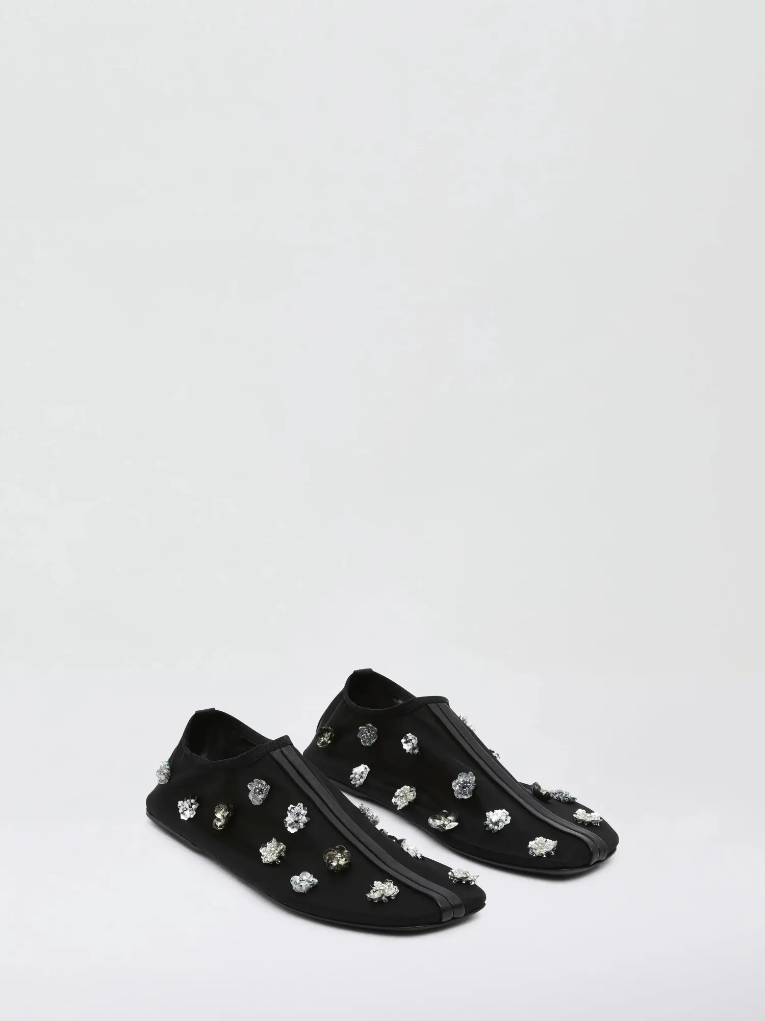 Best CHRISTOPHER ESBER EMBLA BEADED MESH FLAT BlackMulti