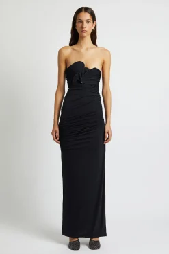 Best Sale CHRISTOPHER ESBER ENCOMPASSED LOOPED BODICE DRESS Black