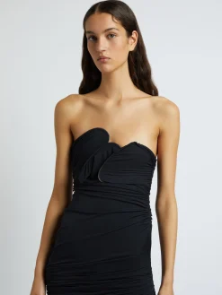Best Sale CHRISTOPHER ESBER ENCOMPASSED LOOPED BODICE DRESS Black