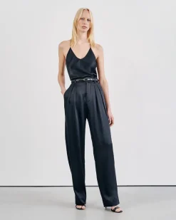 Flash Sale NILI LOTAN ETIENNE PLEATED SILK PANT