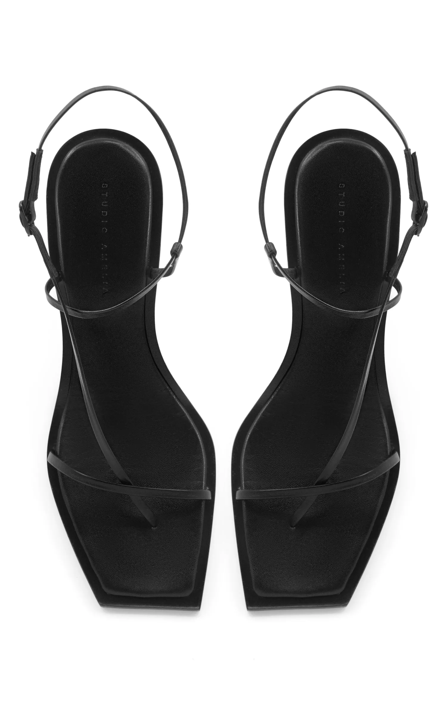 Discount STUDIO AMELIA FILAMENT 90 HEEL Black