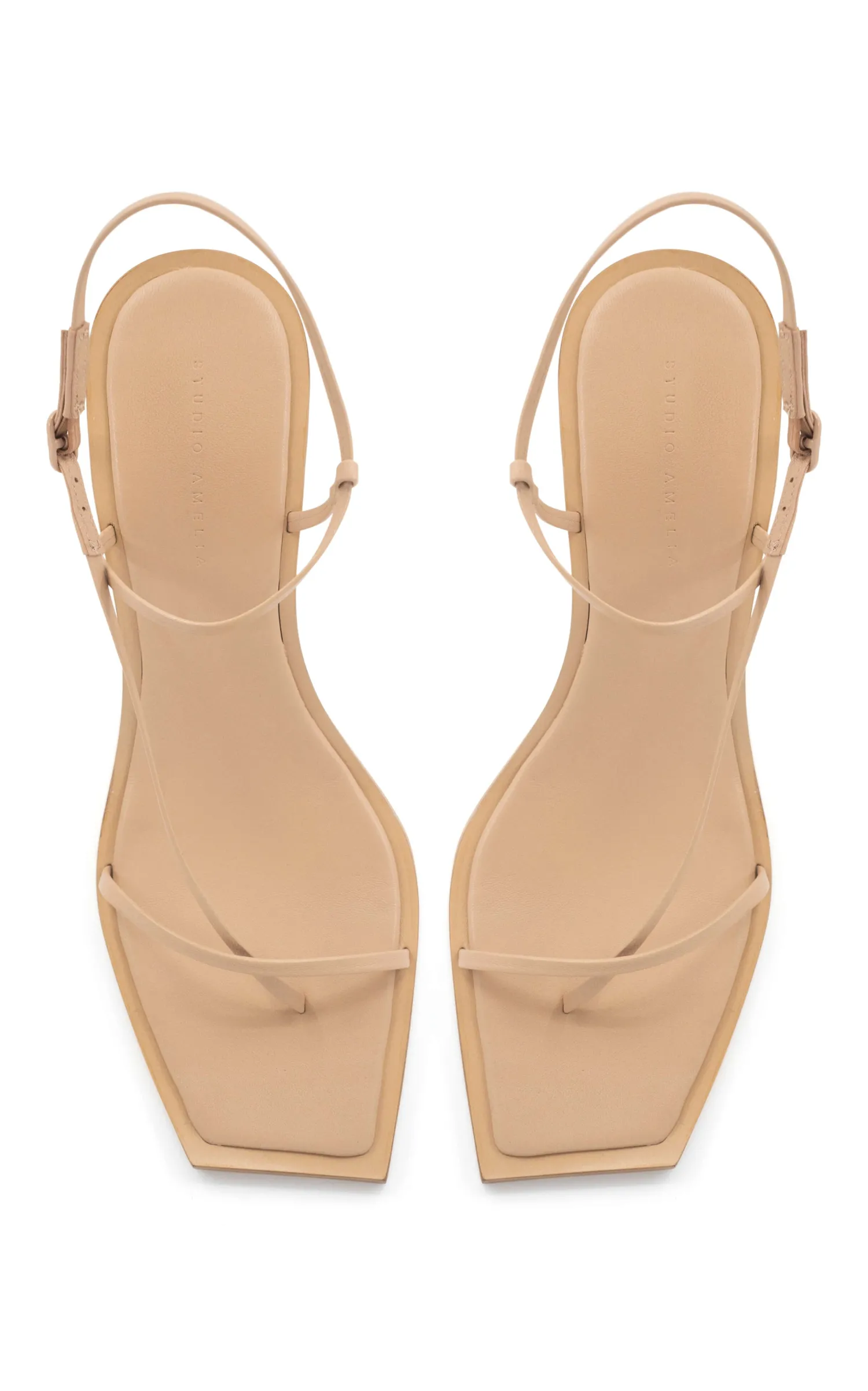 Discount STUDIO AMELIA FILAMENT 90 HEEL Beige