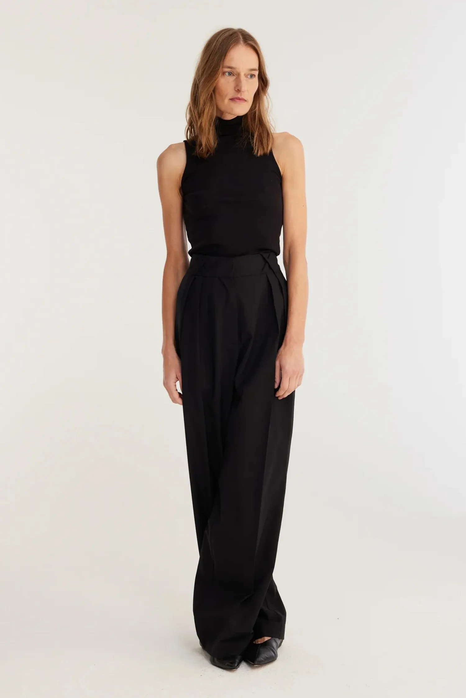 Cheap RÓHE FINE MERINO SLEEVELESS TURTLENECK