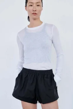 Cheap WARDROBE.NYC FITTED LONG SLEEVE TEE White