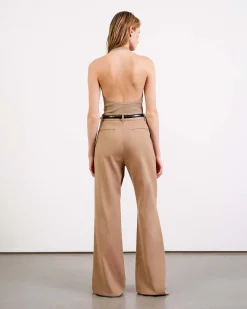 Discount NILI LOTAN FLAVIE PANT Camel