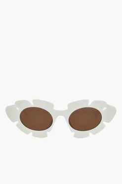 Shop LOEWE FLOWER SUNGLASSES IN INJECTED NYLON