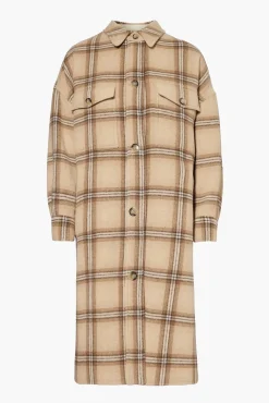 Fashion Isabel Marant Étoile FONTIZIA COAT Camel