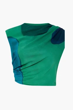 Online SIR FRANKIE GATHERED TOP