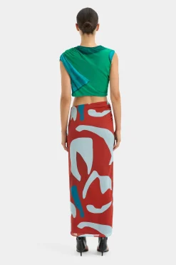 Online SIR FRANKIE GATHERED TOP