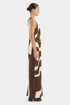 Outlet SIR FREDDIE TWIST MIDI DRESS PosterPrint