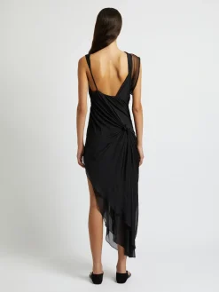 Online CHRISTOPHER ESBER GALATHEA ASSYMETRIC LONG DRESS