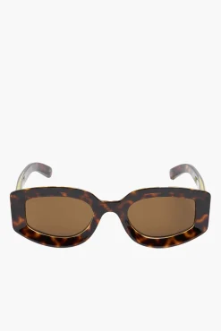 Fashion GUCCI GEOMETRIC OVAL SUNGLASSES