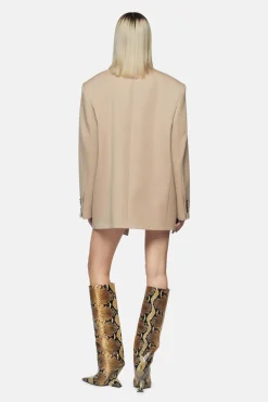 Best THE ATTICO GLEN BLAZER Beige