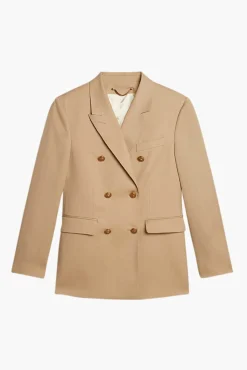 Best Sale GOLDEN GOOSE GOLDEN W'S DOUBLE BREASTED BLAZER Sand