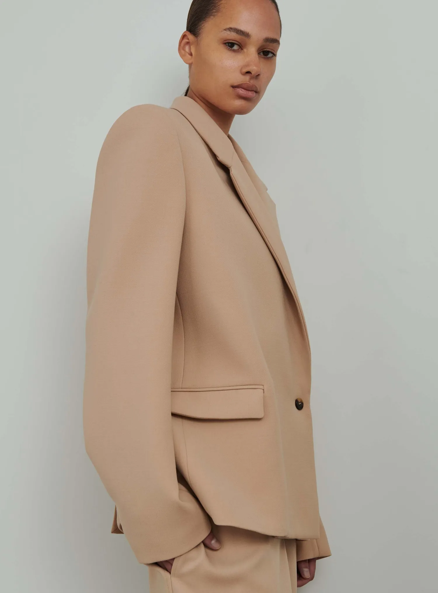 Discount WARDROBE.NYC HB BLAZER Biscuit