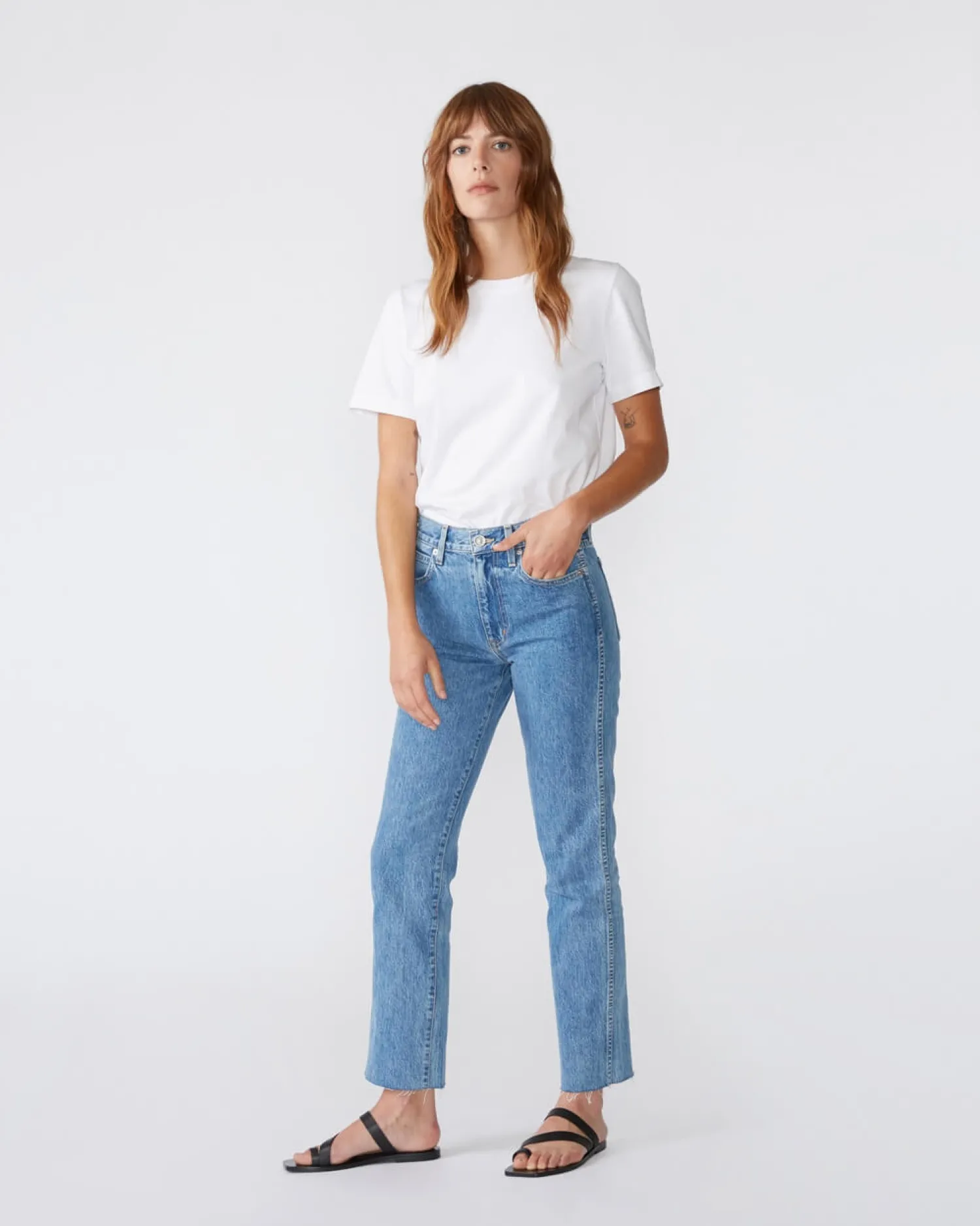 Fashion SLVRLAKE HERO HIGH RISE SLIM LEG JEAN
