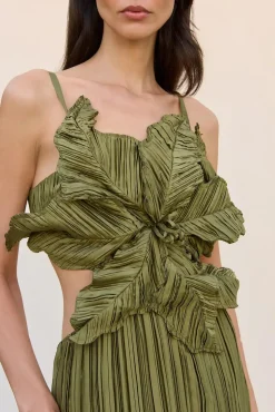 Discount CULT GAIA HESTRA GOWN Cedar