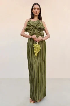 Discount CULT GAIA HESTRA GOWN Cedar